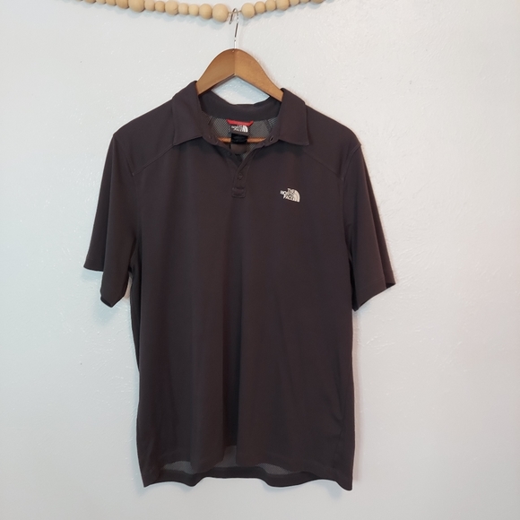 The North Face Other - The North Face grey short sleeve polo shirt